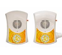 SPIRICON Gayatri Mantra Chanting Box 35 en 1 | Machine à son spirituel électrique avec boucle continue des mantras | Stotras et Aartis | Boîte audio de dévotion hindoue Plug & Play pour la méditation