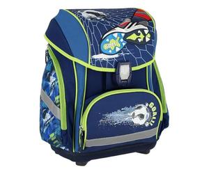 SPIRIT 407933 Football Goal 3D Smart 5 pièces Cartable avec Cadenas LED