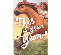 Spirit and Lucy This is Your Year Carte d'anniversaire avec autocollants