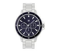 Spirit ASPG57 Montre à Quartz analogique pour Homme avec Bracelet en Acier Inoxydable, Argenté., Bracelet