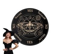 Spirit Board Divination - Planchette métaphysique en bois avec lettres - Jeu Ouija - Pour débutants, amis, fêtes à thème, rassemblements