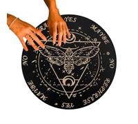 Spirit Board Ouija - Planche de décision en bois avec lettres pour messages - Aide à la décision - Jeu de plateau de divination pour débutants, famille et amis