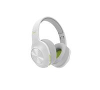 Spirit Calypso Hi-Fi Micro-casque supra-auriculaire Bluetooth Stereo blanc pliable, micro-casque, volume réglable