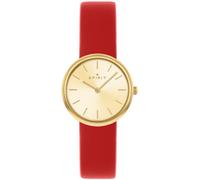 Spirit Gold Silver Strap Analogue Quartz Watch Rouge Taille unique Female