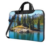 Spirit Island in Lake - Housse pour ordinateur portable de 13 pouces - Sac de transport résistant aux chocs pour ordinateur portable - Sac étanche pour homme et femme