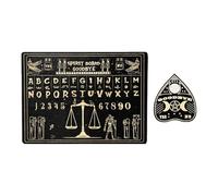Spirit Jeu de société Spirit Cutting Board en bois miniature - Agence d'urgence, outils métaphysiques de probabilité métaphysique avec planchette pour anniversaire et Halloween