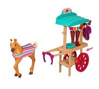 Mattel Coffret jouet Spirit L'indomptable Miradero Carriole - figurine poney et accessoires GXF70