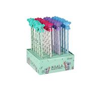 SPIRIT Lot de 24 crayons avec gomme Koala Dureté HB 408324