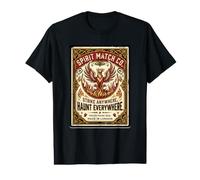 Spirit Match Company Strike Anywhere Phoenix Fire Halloween T-Shirt Graphique avec Valeur