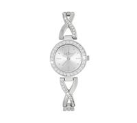 Spirit Montre à quartz analogique pour femme avec bracelet croisé Argenté, Argenté., Glamour