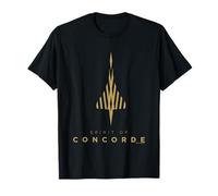 Spirit Of Concorde Gold Avion T-Shirt