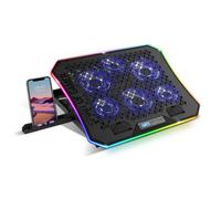 SPIRIT OF GAMER - AIRBLADE 1200 - Support PC Portable Ventilé RGB - 10’’à19‘’