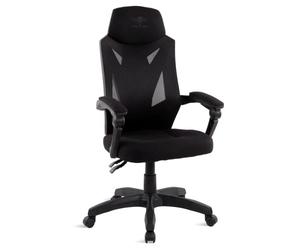 Spirit Of Gamer, Chaise Gaming Ergonomique en Tissu Respirant, Siege de Bureau Confortable avec Appui-Tête et accoudoirs Rembourrés, Fauteuil Gamer avec Inclinable de 90° à 135°, Hauteur Ajustable