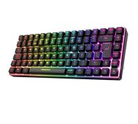 Spirit of Gamer | Clavier de Jeu Bluetooth sans Fil | Layout Espagnol QWERTY | Keyboard TKL Compact 65% | Touches Semi-mécaniques Dont 25 Anti-ghosting | Compatible PC, téléphone et Tablette