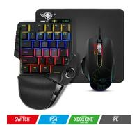 Spirit Of Gamer ? Convertisseur Xpert G900 - Pack 3 en 1 RGB Clavier + Souris + Tapis de Souris Pour Consoles PS4, XBOX ONE, SWITCH