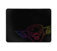 Spirit of Gamer Darkskull - XL Tapis de souris de jeu Noir, Bleu, Rouge, Jaune
