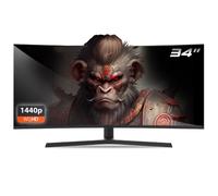 Ecran incurvé 34" Spirit of Gamer Epic WQHD 165Hz (Noir)