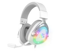 Casque circum-aural filaire Spirit Of Gamer Elite H40 pour PC Mac PS4 PS5 Nintendo Switch Xbox One Xbox Series X et S Blanc