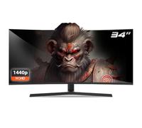 Ecran incurvé 34" Spirit of Gamer Epic WQHD 165Hz (Noir)