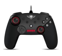 Spirit of Gamer - PGP Bluetooth Gamepad Manettes Pro Gaming Controller Noir - sans Fil - Rechargeable par USB - Contrôle De La Poignée - Moteurs À Double Vibration - Autonomie De 12 Heures
