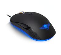Suza Spirit Of Gamer Pro-M6 - Souris - droitiers et gauchers - optique - 4 boutons - filaire - USB - noir