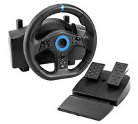 Spirit of Gamer - Volant de course RACE Wheel PRO 5 - 11 boutons, palettes, 270°, double moteur