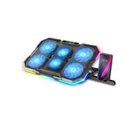 Spirit of Gamer SOG-VE700RGB système de refroidissement pour ordinateurs portables 25,4 cm (10 ) Noir