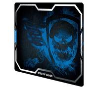 Tapis de souris S.O.G Smokey Skull XL Bleu