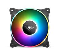 Spirit Of Gamer Ventilateur de boitier AirForce Dual RGB - 12cm (Noir)