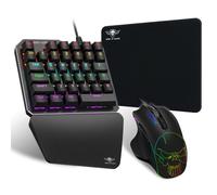 SPIRIT OF GAMER - XPERT G700 - Convertisseur RGB Clavier Mécanique + Souris 3200 DPI pour Consoles PS4, XBOX ONE, SWITCH Et PC