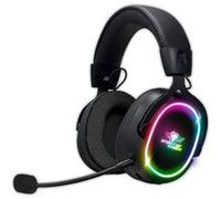 Spirit Of Gamer - XPERT H1200, Casque Gaming sans Fil Bluetooth avec Micro Détachable, PS5, PS4, Switch 1 & 2, PC, Mac, Haut Parleur Son Audio Virtuel 7.1, Retroéclairege RGB, Prise Jack 3,5 mm, Noir
