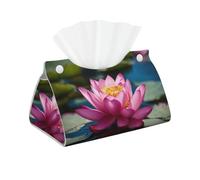 Spirit of the Lotus Housse rectangulaire pour boîte à mouchoirs élégante facile à nettoyer pour salle de bain cuisine
