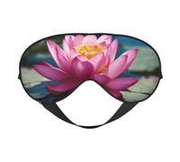Spirit of the Lotus Masque pour les yeux, masque de sommeil soyeux pour homme et femme, pour le sommeil et la relaxation
