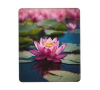 Spirit of The Lotus Sous-main lavable pour bureau/jeux/écriture, base en caoutchouc, surface en polyester