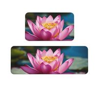 Spirit of The Lotus Tapis de cuisine pour sol et cuisine Motif lotus Pour divers espaces intérieurs et extérieurs