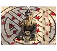 SPIRIT OF ZEN Meditation (Wandkalender 2026 DIN A3 quer), CALVENDO Monatskalender: SPIRIT OF ZEN: Durch Meditation zu Ruhe und Entspannung. Dem hektischen Alltag entspannter und bewusster begegnen.