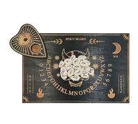 Spirit - Tableau pendule en bois avec lettres et chiffres pour prendre des décisions - Pour , filles, amis, cadeaux, 20 x 30 x 0,5 cm