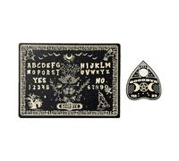 Spirit Talking Board, Board en bois,Carte de divination en bois miniature | Outils de divination métaphysique Décoration de maison avec planchettes d'anniversaire et d'Halloween