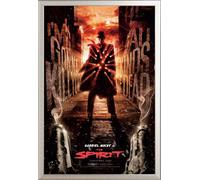 Spirit, The - Poster - All Kinds of Dead + cadre interchangeable, Shinsuke® Maxi aluminium argenté, vitre acrylique