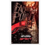 Spirit, The - Poster - Face My Power + cadre interchangeable, Shinsuke® Maxi MDF blanc, vitre acrylique