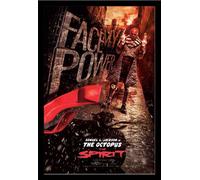 Spirit, The - Poster - Face My Power + cadre interchangeable, Shinsuke® Maxi MDF noir, vitre acrylique