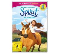SPIRIT: WILD UND FREI-DIE KOMPLETTE STAFFEL 2 - 4 DVD NEUF