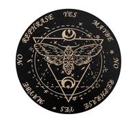 Spiritiste Board Divination - Décisionnaire Planchette pour Les Messages Décoratifs avec des Étagères en Bois,Décorations D' Jeu De Société pour Les Fêtes Thématiques Et Les Réunions