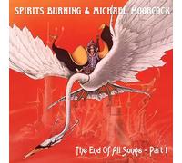 Spirits Burning & Moorcock,Michael - End Of All Songs - Orange Marble [Vinyl Lp] Colored Vinyl, Ltd Ed, Orange
