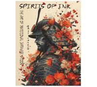 Spirits of Ink: The Art of Traditional Japanese Tattoos: A Coloring Journey Through Dragons, Koi, Geisha, and Mythic Legends