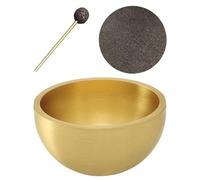 Spiritual Handcrafted Desktop Decoration for Meditation & Relaxation | Sound Bowl Set | Singing Meditation Sound Bowl Set with Mallet And Cushion | Singing Bowl Singing Bowl Set