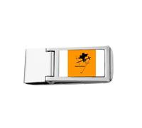 Spiritual Inner Suprematism Slim Money Clip Stainless Holder Pocket Wallet