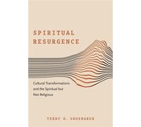 Spiritual Resurgence Cultural Transformations and the Spiritual but Not Religious - Terry D. Shoemaker - Fortress Press - ebook (ePub) - Livre