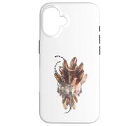 Spirituel Loup Attrape-Rêves Plume Mystique Boho Coque pour iPhone 16