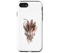 Spirituel Loup Attrape-Rêves Plume Mystique Boho Coque pour iPhone SE (2020) / 7/8